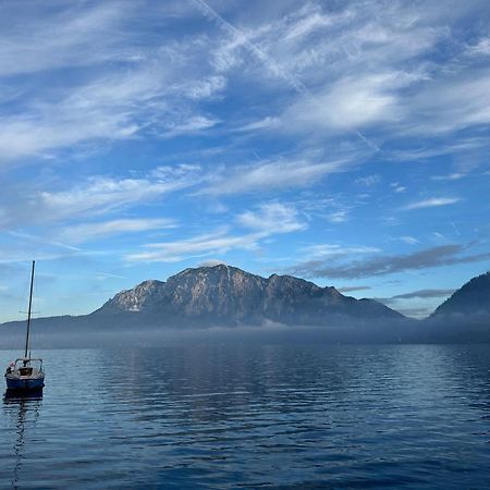 17Er Apartment Mit Sauna Und Privater Garage Mondsee Exterior foto