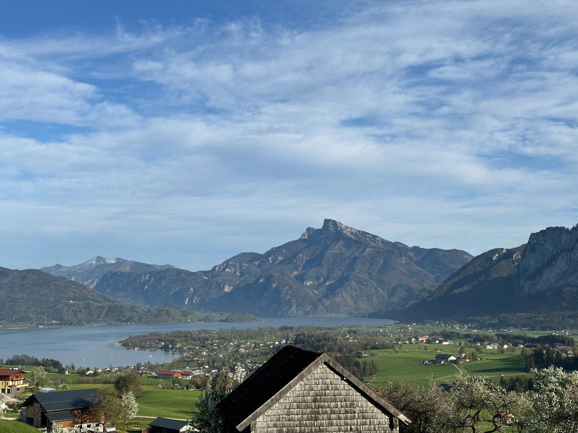 17Er Apartment Mit Sauna Und Privater Garage Mondsee Exterior foto
